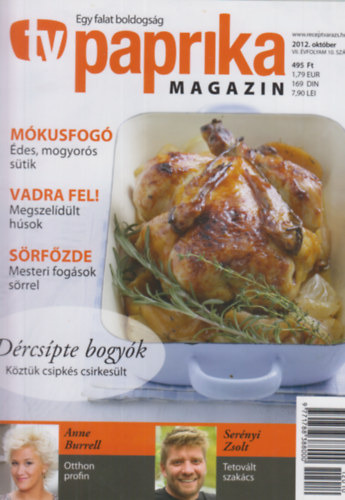 Zsigmond Gbor (szerk.) - TV Paprika magazin - 2012. oktber (VII. vfolyam 10. szm)