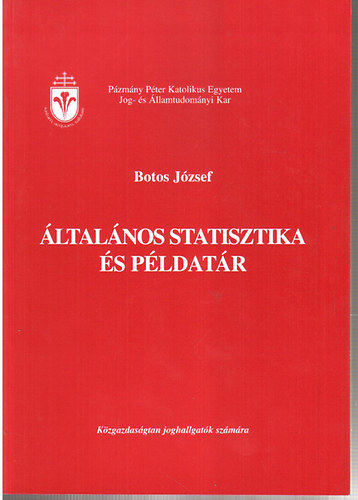 Botos Jzsef - ltalnos statisztika s pldatr