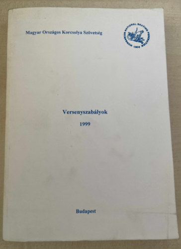 ismeretlen - Versenyszabályok 1999