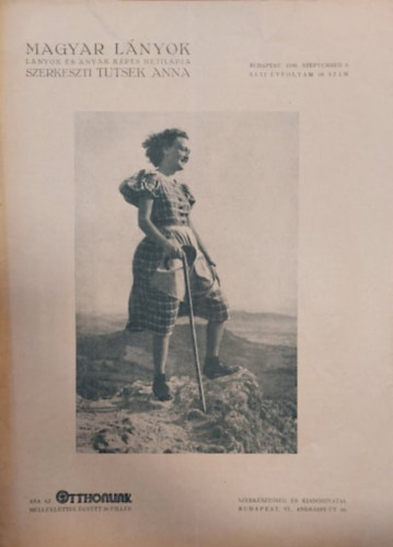 Tutsek Anna (szerk.) - Magyar Lnyok - Lnyok s anyk kpes hetilapja 1936 (XLII. vf. 50 szm)