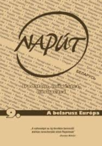 Janka Kupala, Karcsonyi Dvid, Kontra Ferenc, Kamocsay Ildik, Vincuk Vjacsorka, Uladzimer Arlou, Alesz Adamovics - Napt 2018. november