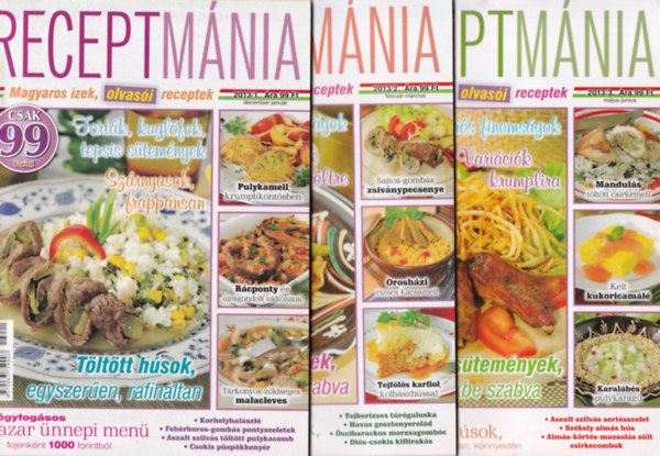 Receptmnia 2013/1-6. szmok. - (teljes vfolyam)