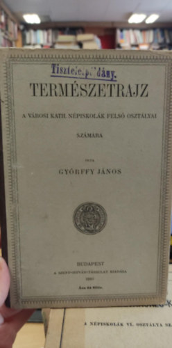 Term�szetrajz a v�rosi katholikus n�piskol�k fels� oszt�lyai sz�m�ra