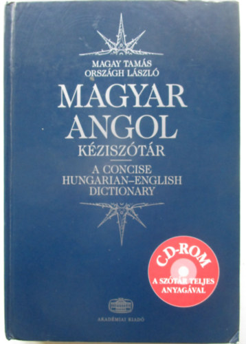 Magay Tamás-Országh László - Magyar-angol kéziszótár