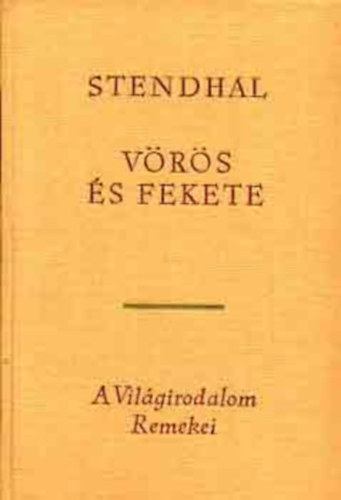 Stendhal, Henribeyle - Vrs s fekete