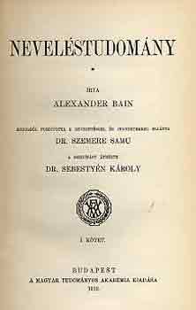 Alexander Bain - Nevelstudomny I-II.