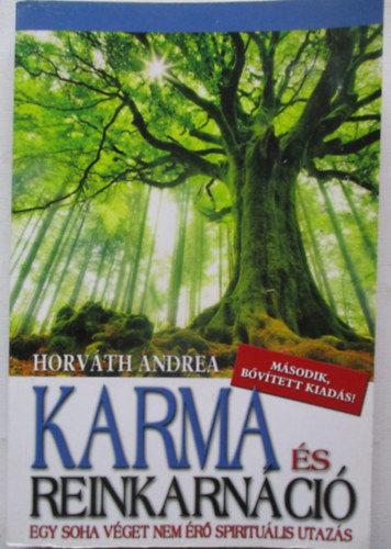 Horváth Andrea - Karma és reinkarnáció. Egy soha véget nem érő spirituális utazás