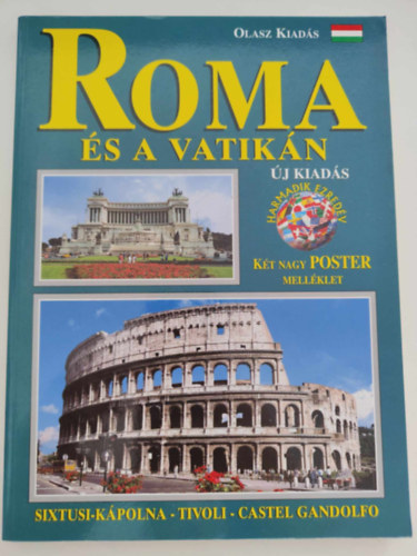 Cinzia Valigi Gasline - Roma s a Vatikn (j kiads - kt nagy POSTER mellklettel)