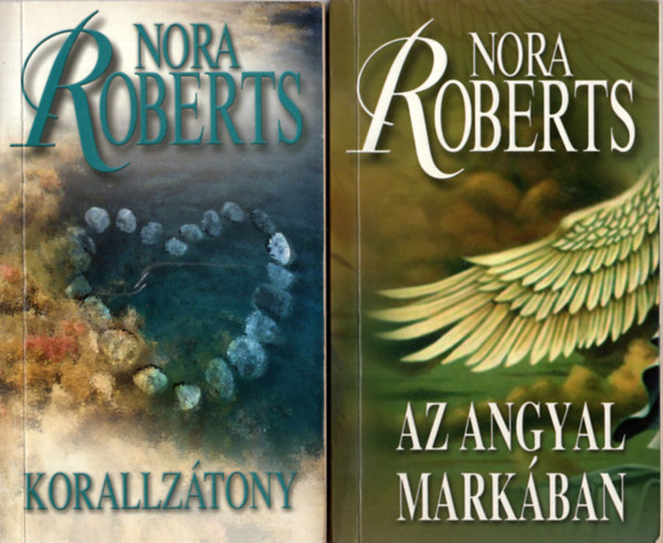 Nora Roberts - 2 db Nora Roberts: Korallzátony +Az angyal markában.