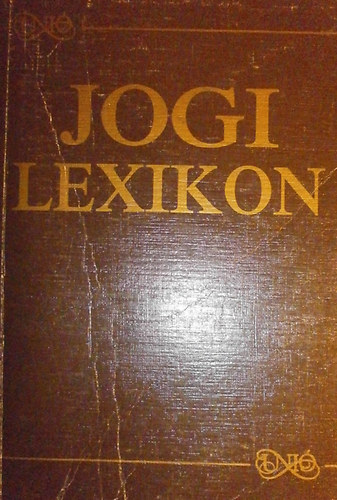 Pomogyi Lszl - Jogi lexikon