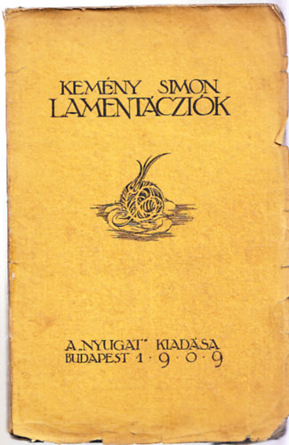 Kemny Simon - Lamentcik (I. kiads)