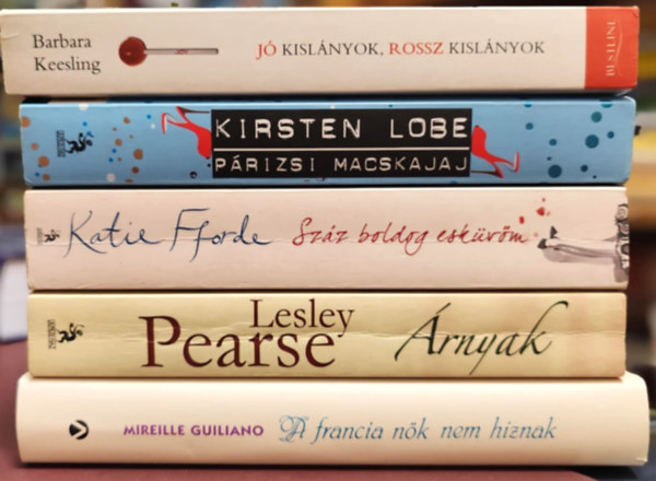 Guiliano, Mireille, Barbara Keesling, Kirsten Lobe, Katie Fforde, Lesley Pearse - Romantikus knyvcsomag