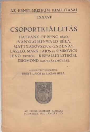 Az Ernst Mzeum killtsai LXXXVII. - Csoportkillts