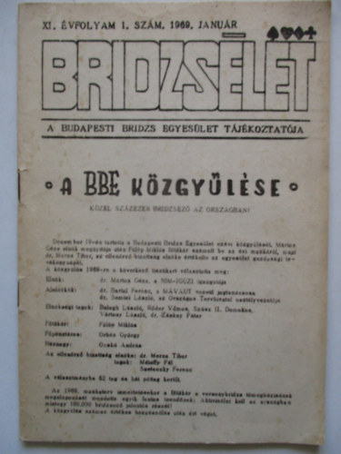 Bridzslet 1969/1. szm
