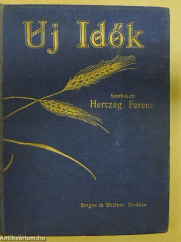 Herczeg Ferenc (szerk) - �j Id�k 1936 II. f�l�v