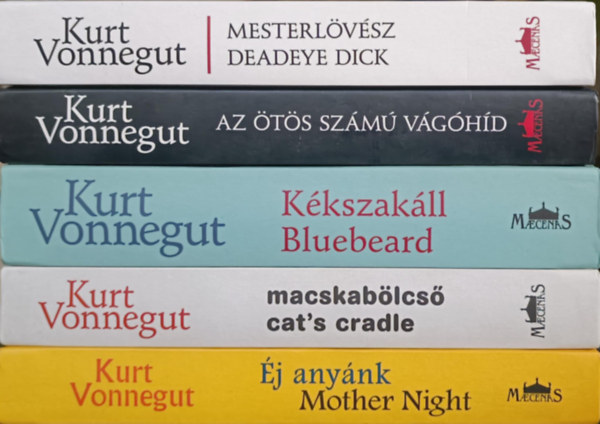 Kurt Vonnegut - Kétnyelvű Kurt Vonnegut könyvcsomag