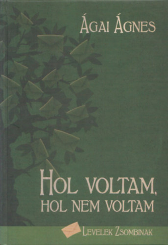 Ágai Ágnes - Hol voltam, hol nem voltam - Levelek Zsombinak (dedikált)