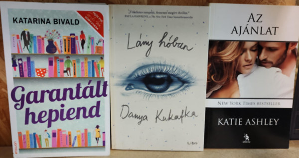 Katie Ashley, Katarina Bivald, Danya Kukafka - Romantikus knyvcsomag
