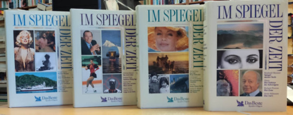 4 db Im Spiegel der Zeit, német nyelvű antológia, vegyes íróktól (a címek a fotón láthatók!)
