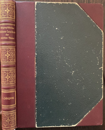 O. G. Flüggen - Biographisches Bühnen-Lexikon der Deutschen Theather - 1892