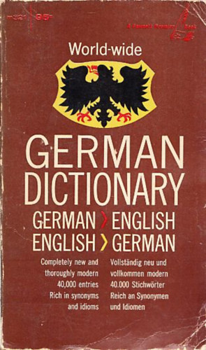 Paul H. Glucksman, Herbert Rodeck - World-wide German Dictionary: German-English - English-German
