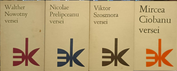 Mircea Ciobanu, Viktor Szosznora, Walther Nowotny, Nicolae Prelipceanu - Kortrs Versgyjtemnyek knyvcsomag