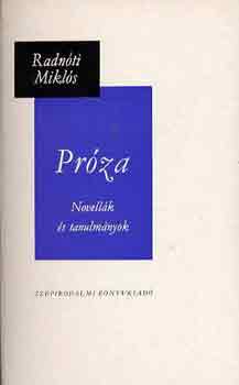 Radnti Mikls - Prza