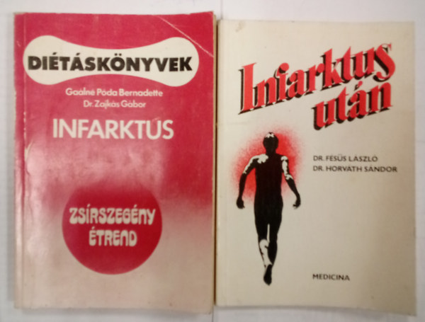 Dr. Fss Lszl, Dr. Horvth Sndor, Galn P. B.-Dr. Zajks - Infarktus utn + Infarktus - Dita infarktuson tesett betegek szmra