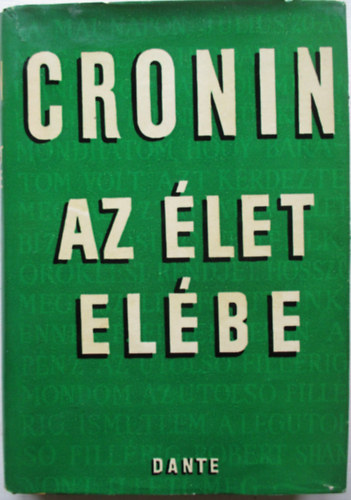 A. J. Cronin - Az let elbe