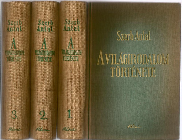 Szerb Antal - A világirodalom története I-III.