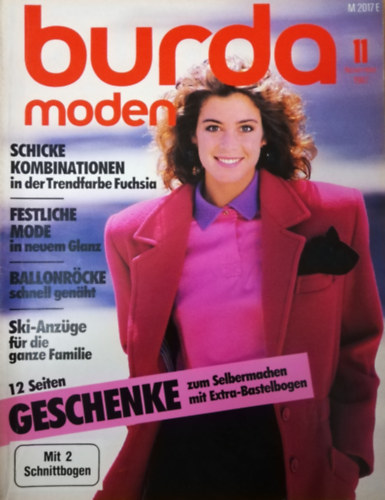 Burda Moden - 1987 November, 11. szm