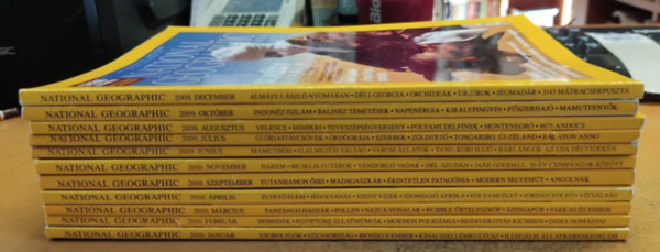National Geographic Society - 11 db National Geographic Magyarország 2010