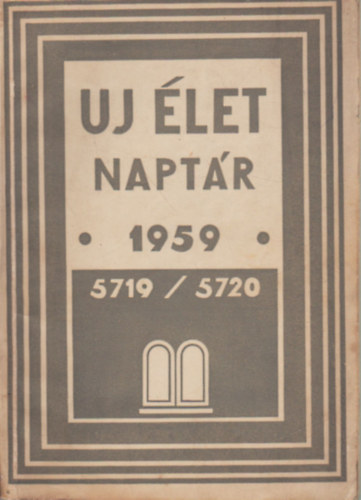 Uj �let napt�r 1959 (5719/5720)