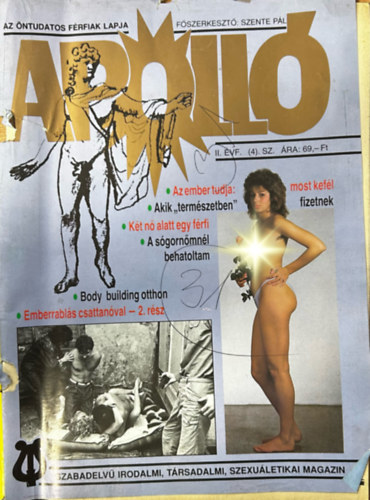 Szente Pál (főszerk.) - Apolló (Az öntudatos férfiak lapja) II. évf. 4. szám