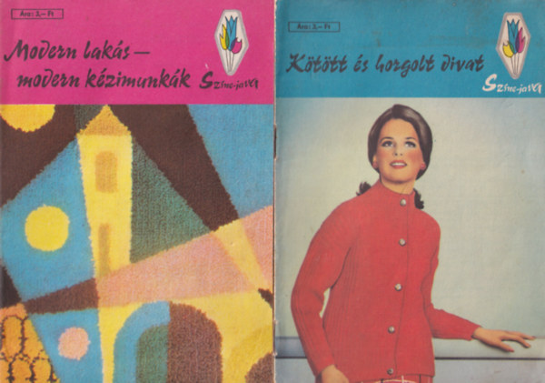 Bnos Mria - 3 db kzimunkaknyv: Kttt s horgolt divat + Modern laks-modern kzimunkk + Divat album - Csinld velnk tavasz-nyr