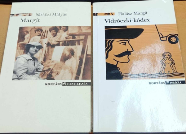 Srkzi Mtys, Halsz Margit - 2 db Kortrs: Margit (Kortrs levelezsek) + Vidrczki-kdex (Prza)