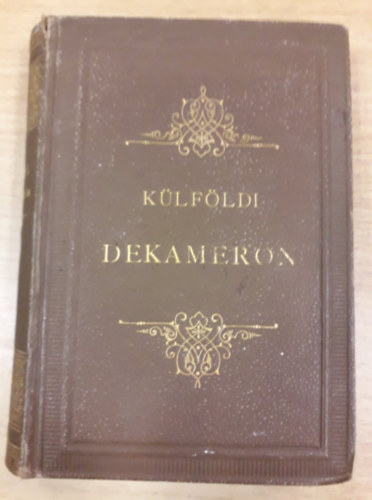 Cserhalmi H. Irn (szerk.), Ger Attila (szerk.) - Klfldi Dekameron IV. (1895)