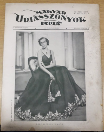 Kertész Béla (szerk.) - Magyar Uriasszonyok Lapja XV. évfolyam 18. szám - 1938. június 20.
