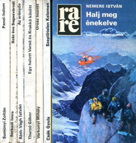 Tbb szerz - 7 ktet ra-re knyv