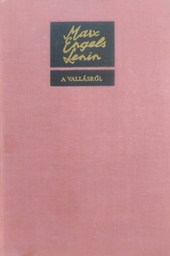 Marx-Engels-Lenin - A vallsrl