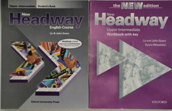 Liz & John Soars - New Headway - Upper-intermediate: Student's book + Workbook with Key