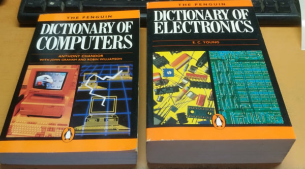 E. C. Young, Anthony Chandor - The Penguin: Dictionary of Computers + Dictionary of Electronics (2 kötet)