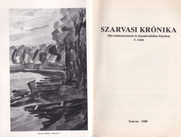 Dr. Kutas Ferenc - Szarvasi Kr�nika 3. sz�m. 1989.