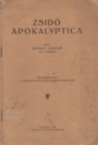 Juhász László - Zsidó apokalyptica