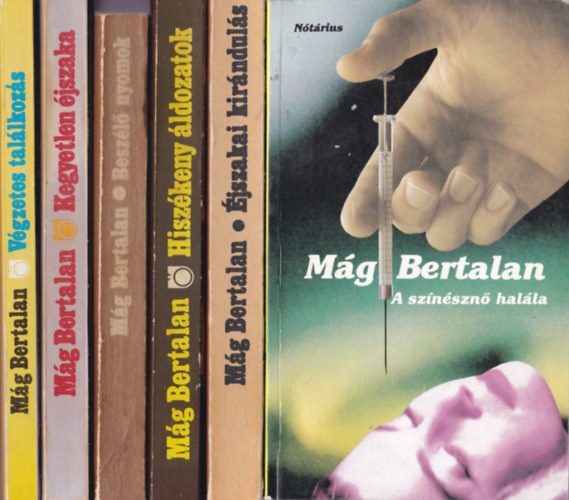 Mág Bertalan könyvcsomag:6db. könyv