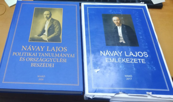Nvay Lajos, Szikszai Zsuzsanna (Fel. kiad) - Nvay Lajos politikai tanulmnyai s orszggylsi beszdei + Nvay Lajos emlkezete mappa (2 kiadvny)