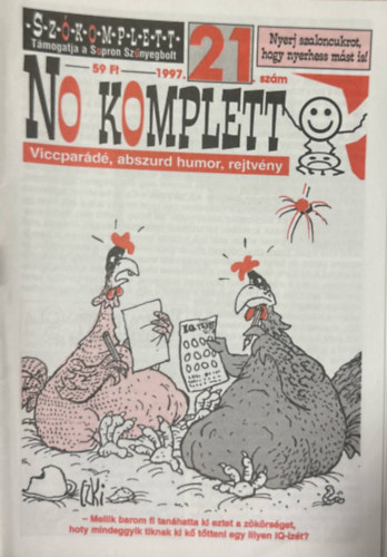 No komplett humormagazin - 1997/21