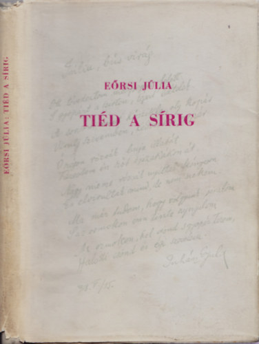 E�rsi J�lia - Ti�d a s�rig - Eml�keim Juh�sz Gyul�r�l