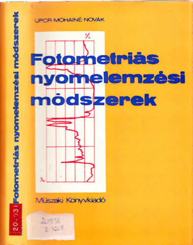 Upor; Mohai; Novk - Fotometris nyomelemzsi mdszerek