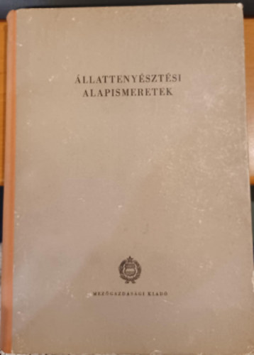 Dr. Sz�kely J�zsef (szerk) - �llatteny�szt�si alapismeretek